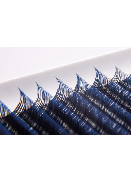 OMBRE lashes blue