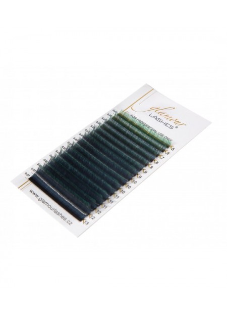 OMBRE lashes green