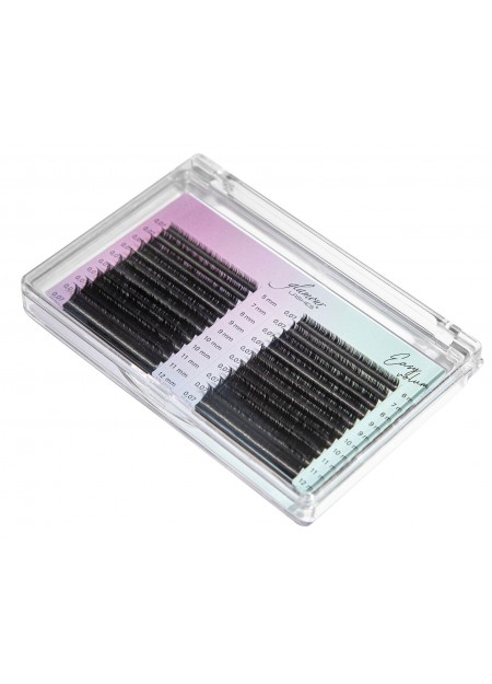 EASY FAN VOLUME LASHES one lenght
