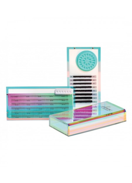 STORAGE BOX FOR LASHES AND FANS